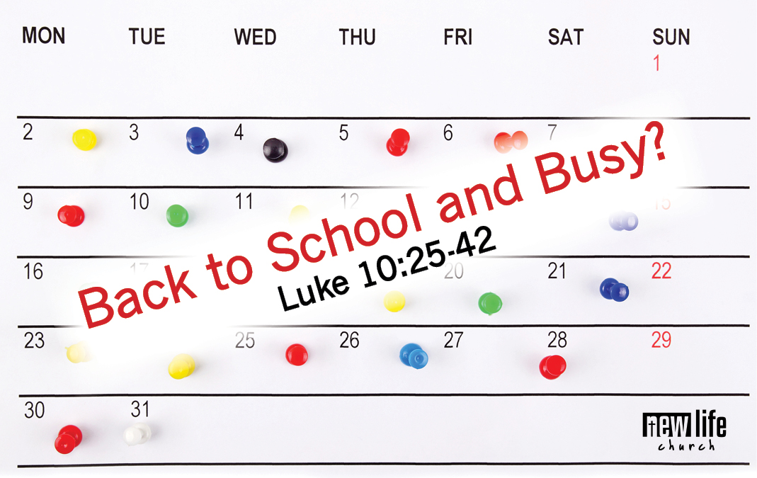 Back to School and Busy?